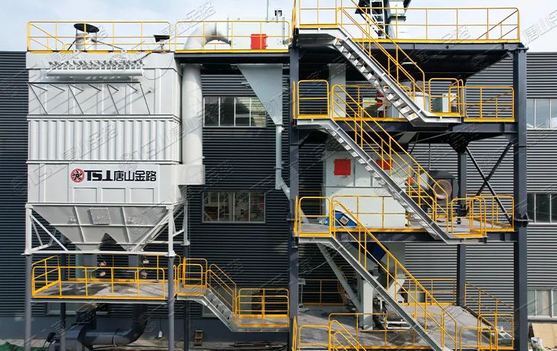 浙江干法制砂樓項目安裝飛快，馬上完工！